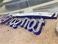 "BOSTONS" LED Lighted Sign