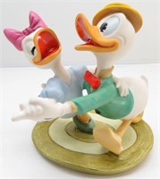 "Oh Boy, What A Jitterbug!" Donald /Daisy Figurine