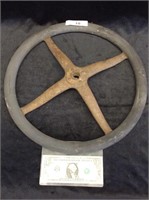 Antique car or tractor steering wheel