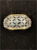 14k Gold Diamond Ring 3.3 Dwt
