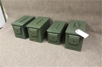 (4) Ammo Boxes