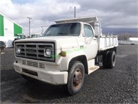 308- 1975 GMC Dump Truck