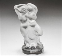 Lalique Crystal "Pan & Diana" Figurine