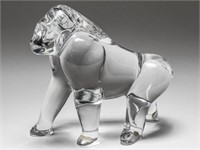 Baccarat Crystal "Tanganyika" Gorilla Figurine