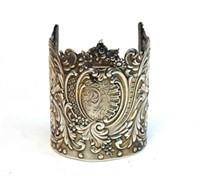 Tiffany & Co. Sterling Repousse Cuff Bracelet