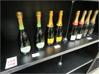 LOT, (8) BOTTLES OF ASSORTED CHAMPAGNES