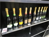 LOT, (10) BOTTLES OF ASSORTED CHAMPAGNES
