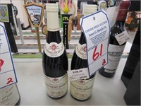 LOT, (2) BOTTLES BOUCHARD NUITS LES CAILLES RED