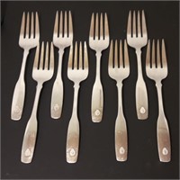 Forks (Navy) - Silver Plated
