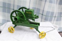 John Deere Hit & Miss Engine on Cart Toy