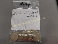 (29) Liberty Head Nickels