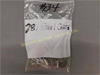 (78) 1943 Steel Cents