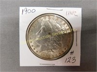 1900 Morgan Silver Dollar - UNC