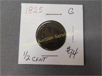 1825 1/2-Cent G