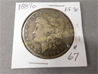 1887o Morgan Silver Dollar -
