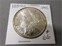 1884o Morgan Silver Dollar - UNC