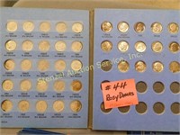 (39) All Silver Roosevelt Dimes w/49s in Partial