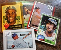 5- VARIOUS CARDS (ALL FOR ONE BID)