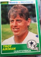 TROY AIKMAN- 1989 ROOKIE CARD