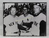 Copy of Mantle, Musial, Maris 1960's photo, frame