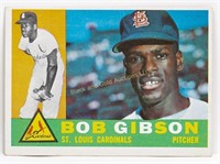1960 Topps #73 Bob Gibson, H.O.F.