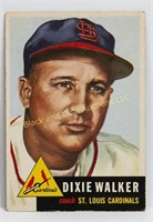 1953 Topps #190 Dixie Walker, Cardinals