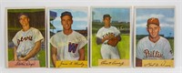 1954 Bowman Minor Stars Lot (4 cards)