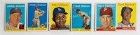 1958 Topps commons, Lot of 6