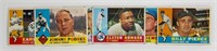 1960 Topps commons, Lot of 6