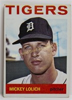 1964 Topps #128 Mickey Lolich Rookie RC