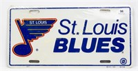 St. Louis Blues License Plate -- New, Old Stock