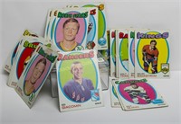 1971-1972 Topps Hockey commons lot (74 cards)