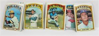 1972 Topps Commons & Minor Stars (65 cards)
