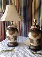 Pair Of Elephant Lamps