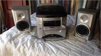 Stereo With 2 Speakers. Radio Works Cd Not Working