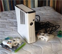 Xbox 360 System, 2 Controllers, Games &