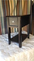 Side Table With 1 Drawer 22" X 13" X 23"