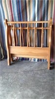 Oak Twin Bed