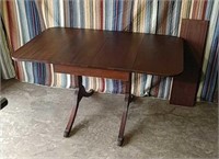 Antique Duncan Phyfe Style Drop Leaf Table