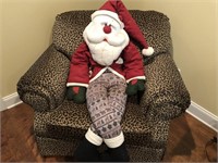 Large Childs size stuffed Santa
