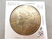1882s Morgan Silver Dollar - AU