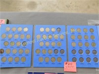 (52) Assorted V Nickels (Not in Correct Order)
