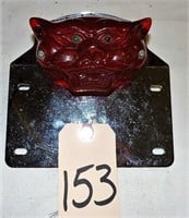 Cat Face License Plate Holder
