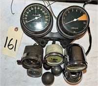 Assorted Speedometers & Gauges
