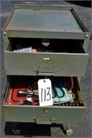 Roll Around Tool Cabinet with Tools