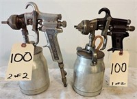 2 Brinks Model 7 Spray Guns