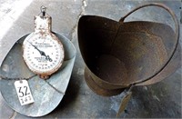 American Family Scale / Coal Bucket