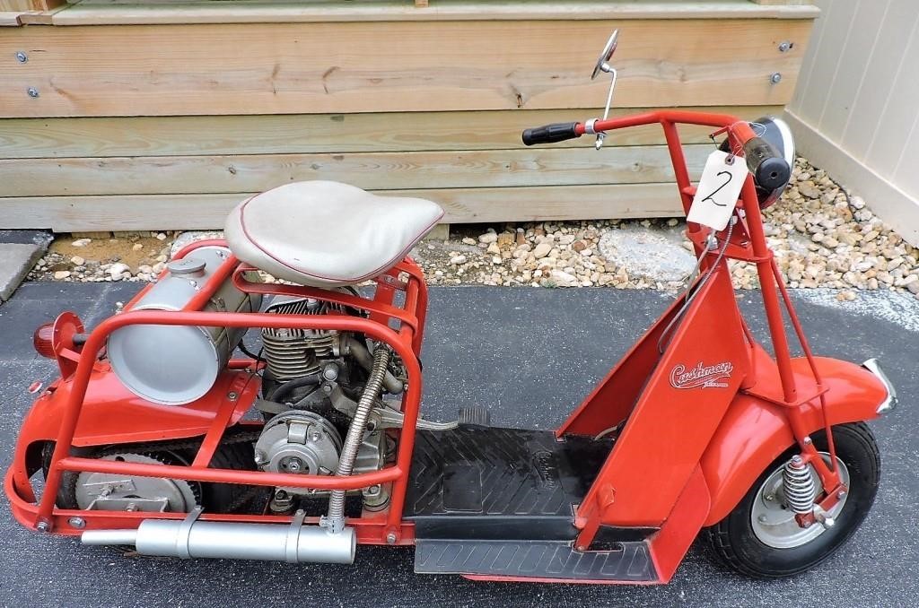 Cushman Scooters, Parts, Tools, Motorcycles, Equipment Aucti