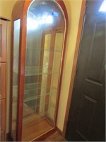 China Display Cabinet w/5Glass Shelves-