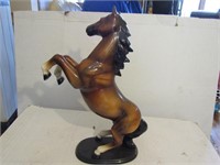 Large Ceramic Brown Horse-22"H